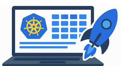 rocket blasting off of app