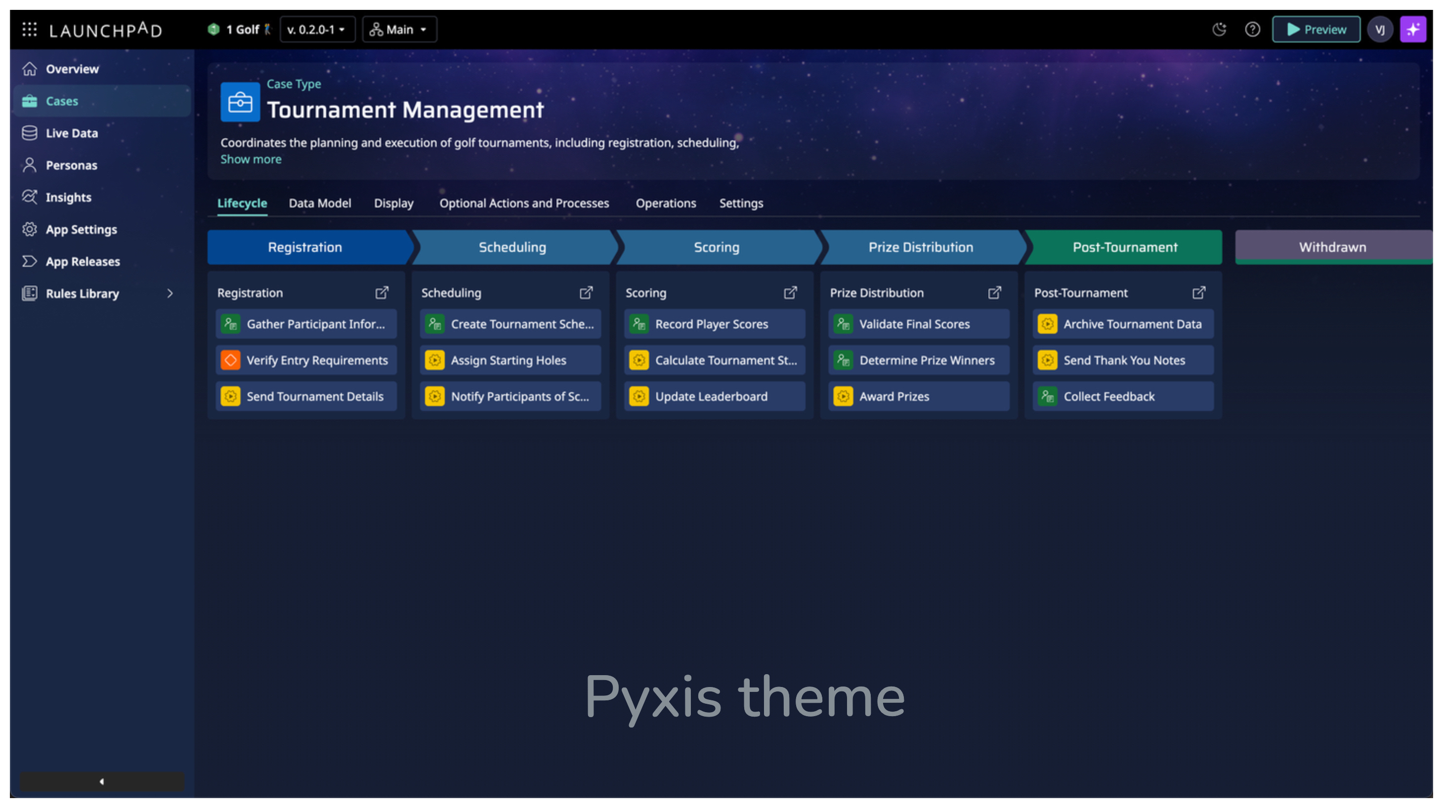 Pyxis theme