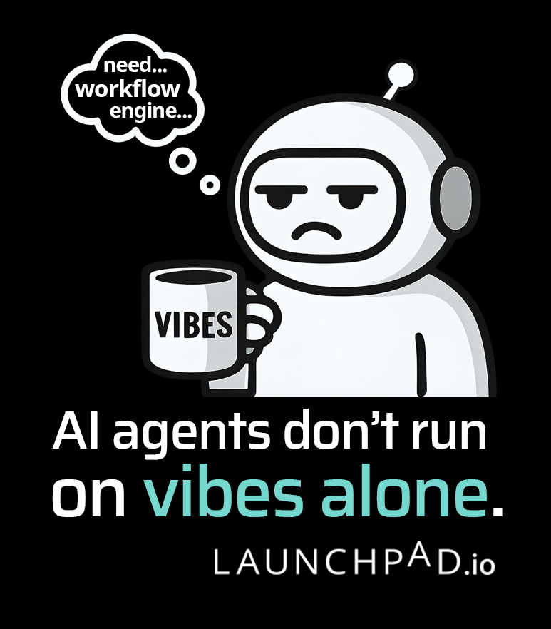 AI agents don't run on vibes alone sticker