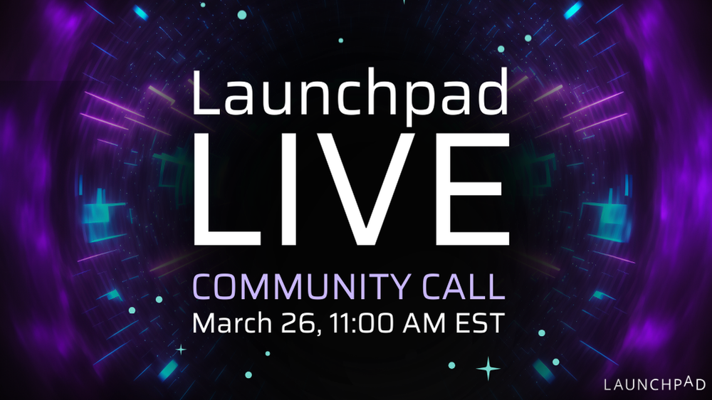 Launchpad Live March 26 poster