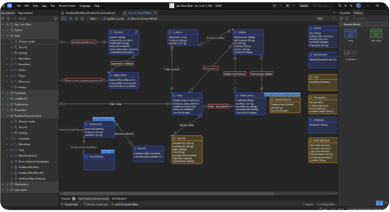 Mendix visual studio