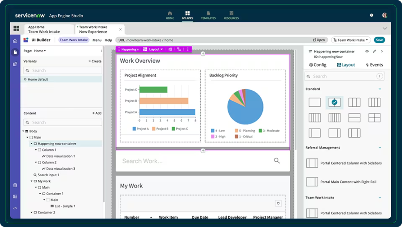 ServiceNow App Engine
