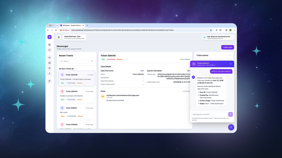 Launch application using DX API Skills