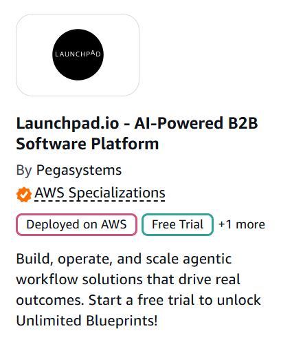 Launchpad on AWS Marketplace