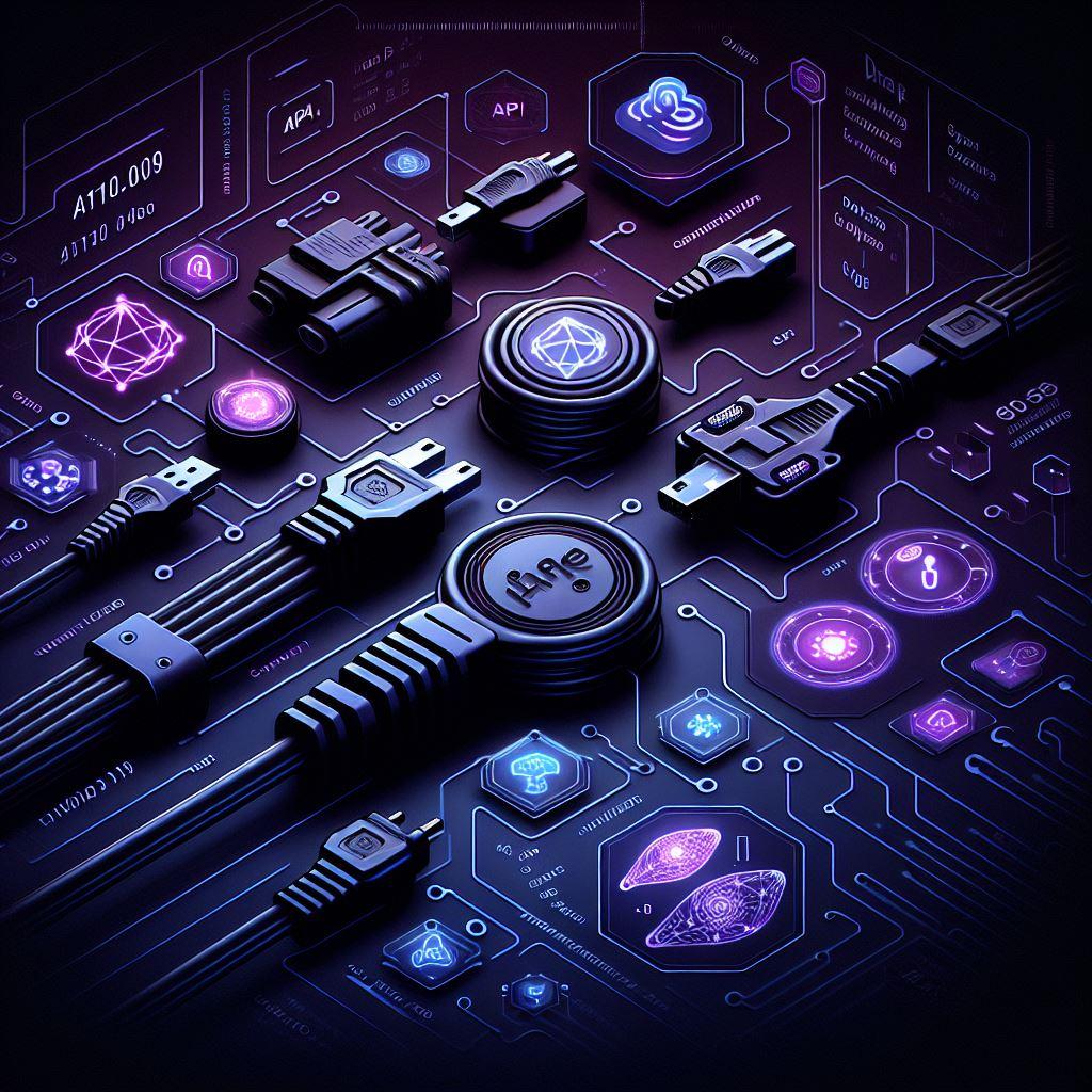 image showing data connections and a circuitboard