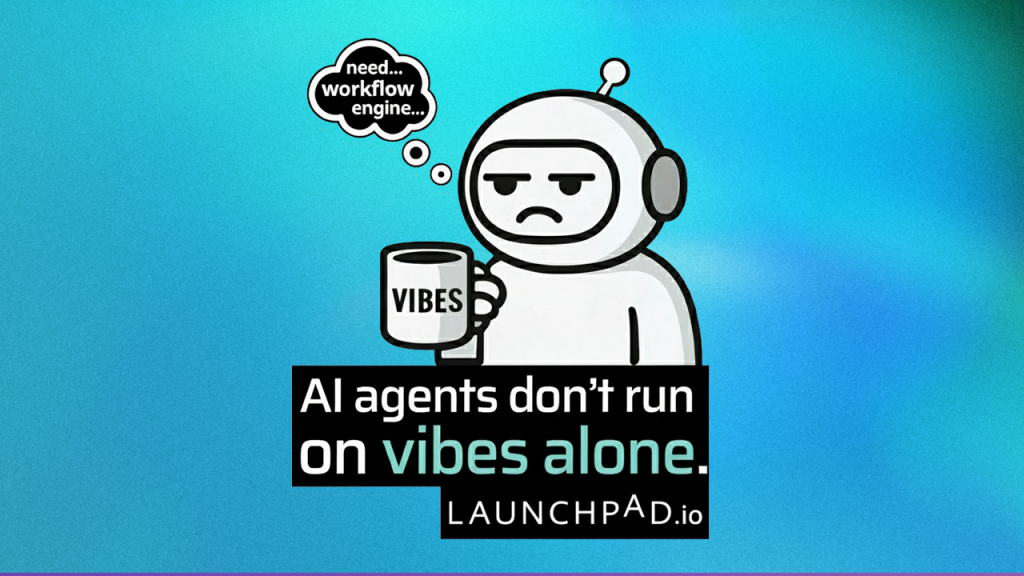 AI agents don't run on vibes alone sticker