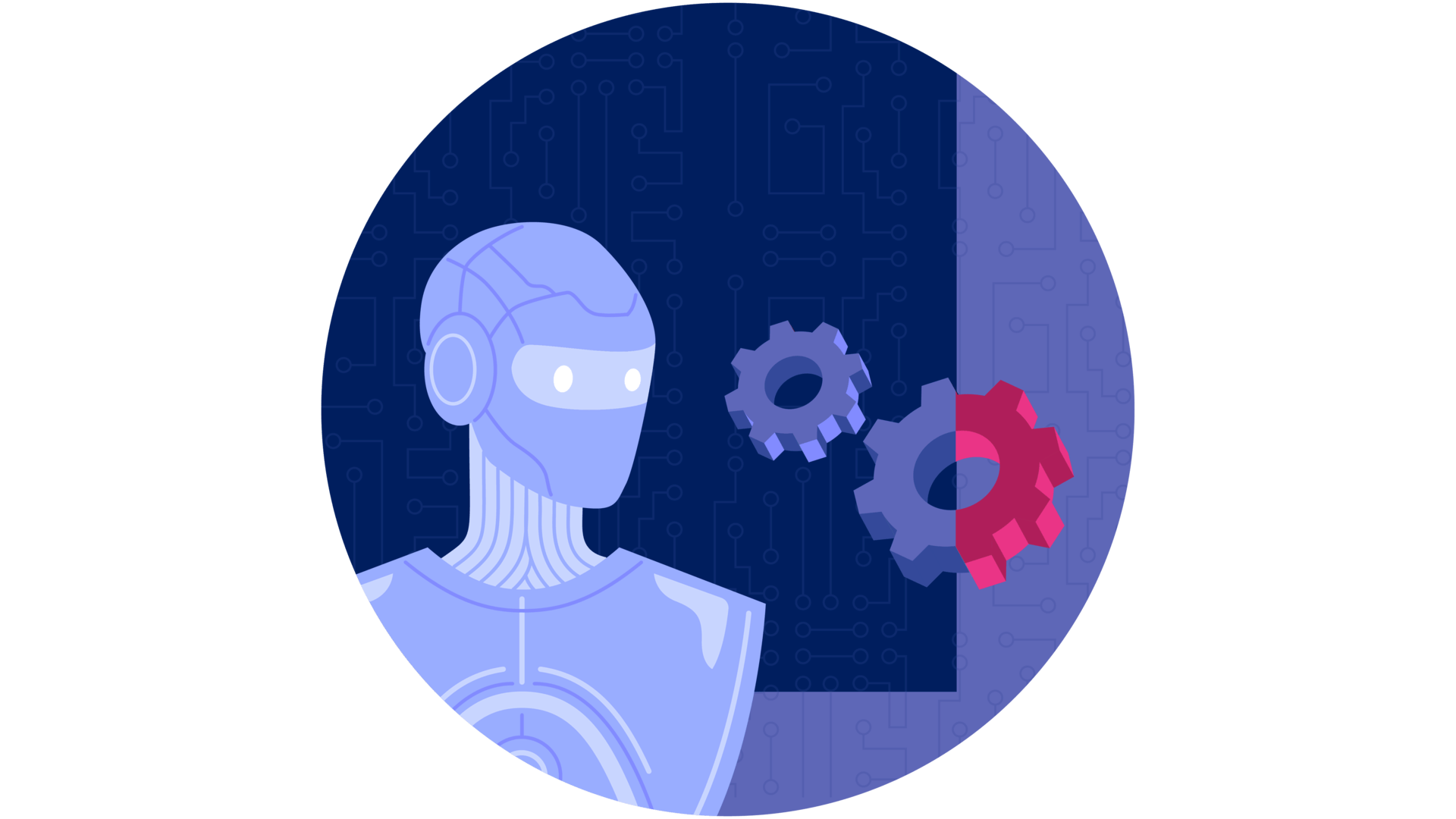 robot with gears